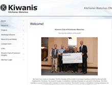 Tablet Screenshot of kwkiwanis.org